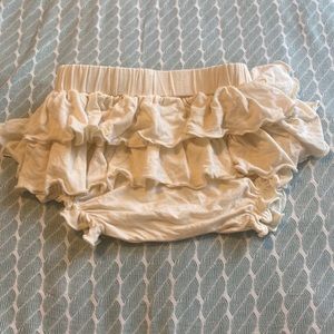 3 for $15 White Kate quinn double ruffle bloomers